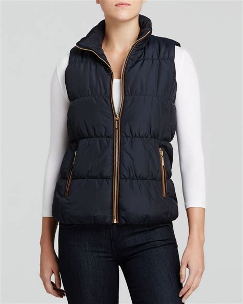 michael kors puffer vest women's